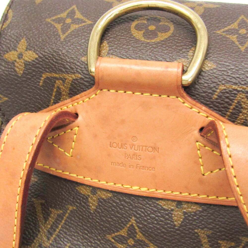 LOUIS VUITTON Authentic Brown Monogram Backpack - Picture 13 of 14